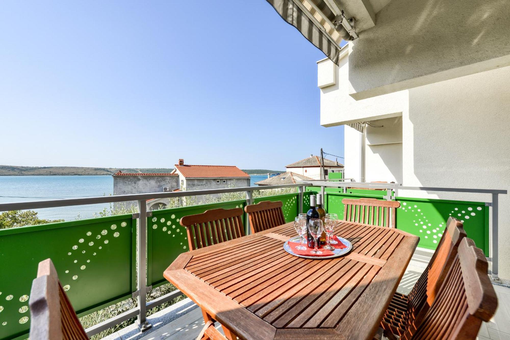 Batimat Apartments Ljubač Zimmer foto